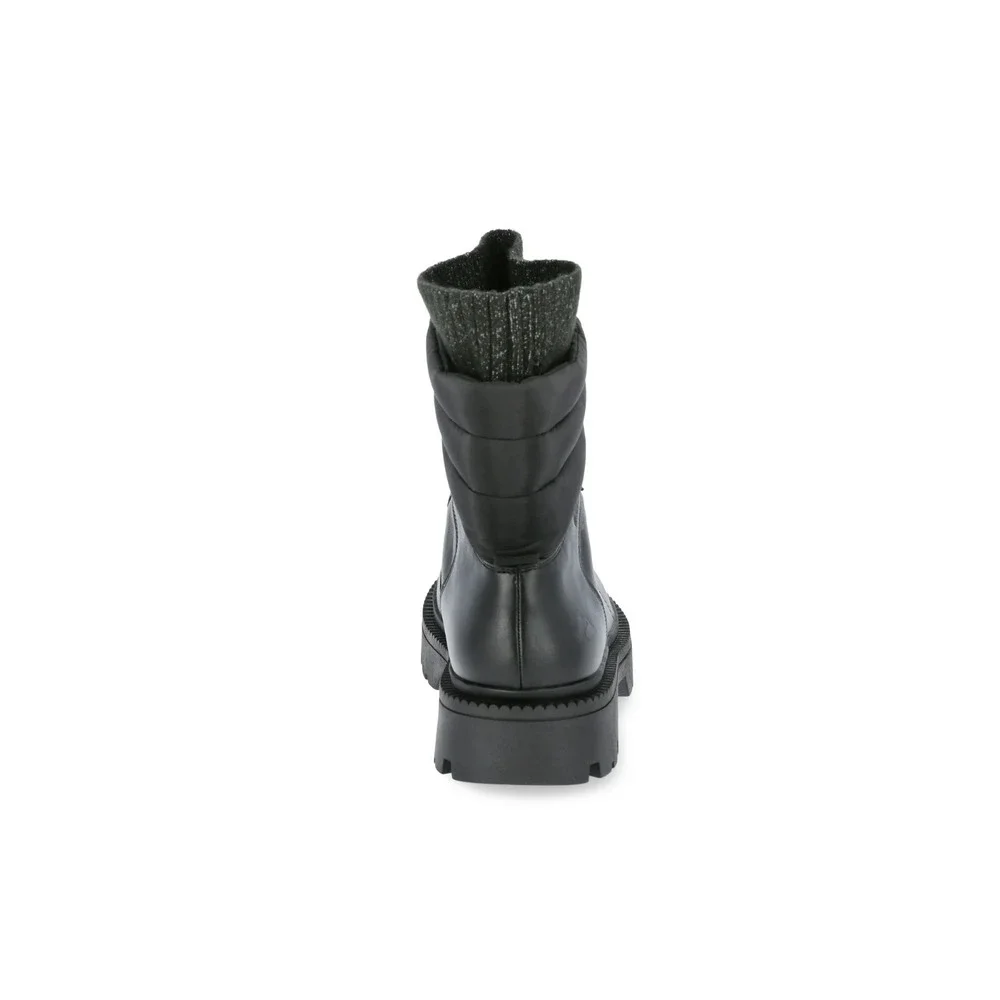 Women's Size 10 Combat Black Winter Waterproof‎ Work Boots 3M Thinsulate -20°